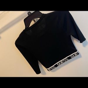 only worn once. Cute with a high waisted skirt or jeans. 3/4 length sleeves